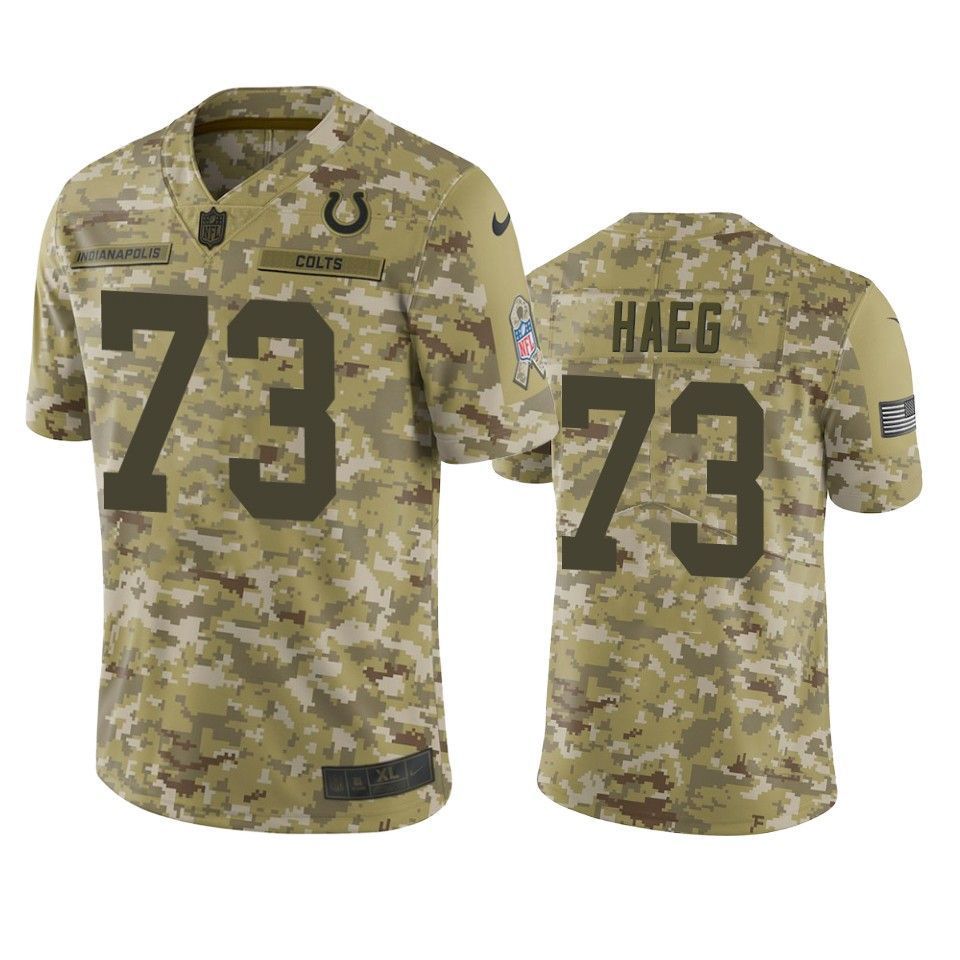 Colts Joe Haeg Jersey Nfl Camo Salute To Service