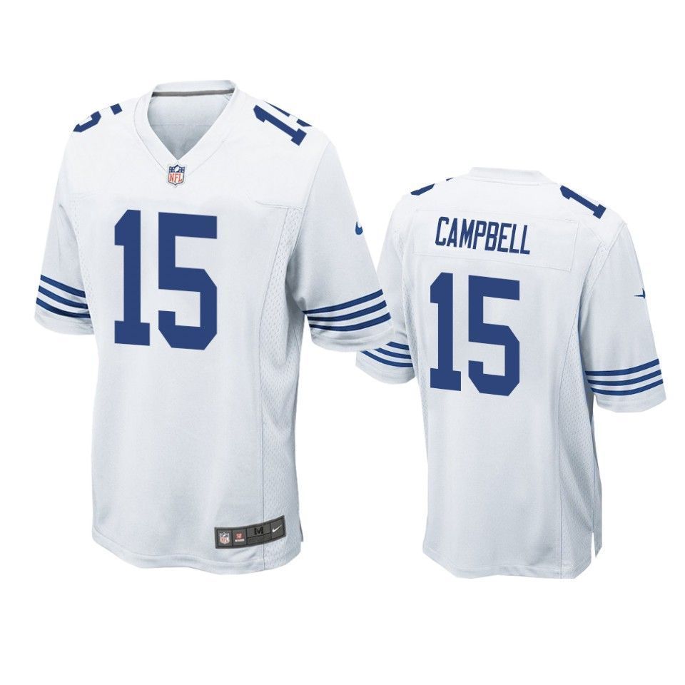 Colts Parris Campbell 2019 Nfl Draft White Game Jersey