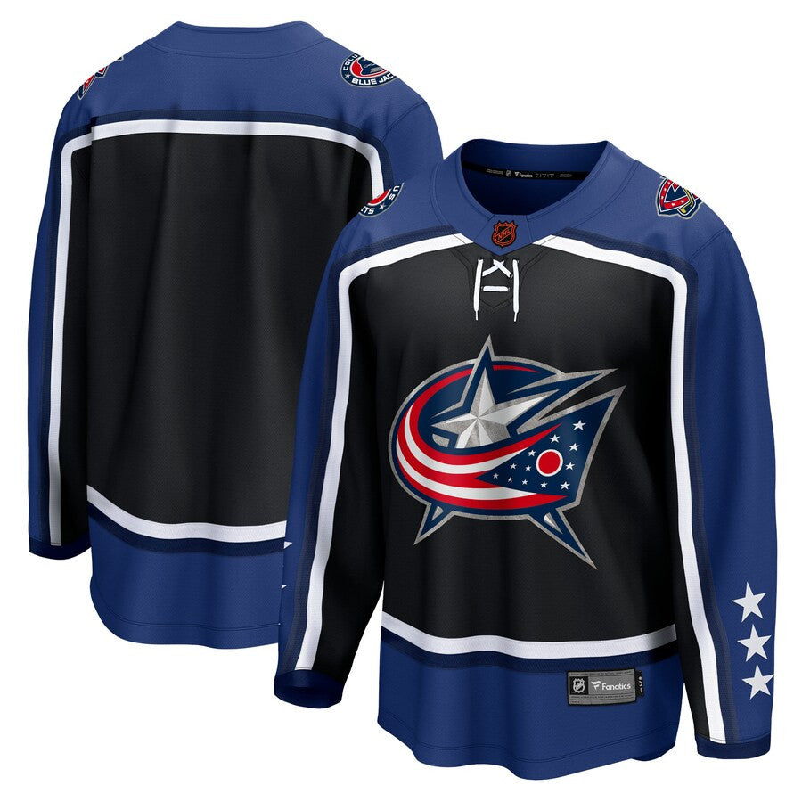 Columbus Blue Jackets Fanatics Branded Special Edition 20 Breakaway Blank Jersey Black