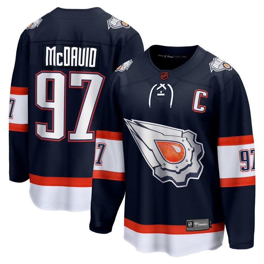 Connor Mcdavid Edmonton Oilers Fanatics Branded Special Edition 20 Breakaway Player Jersey Navy