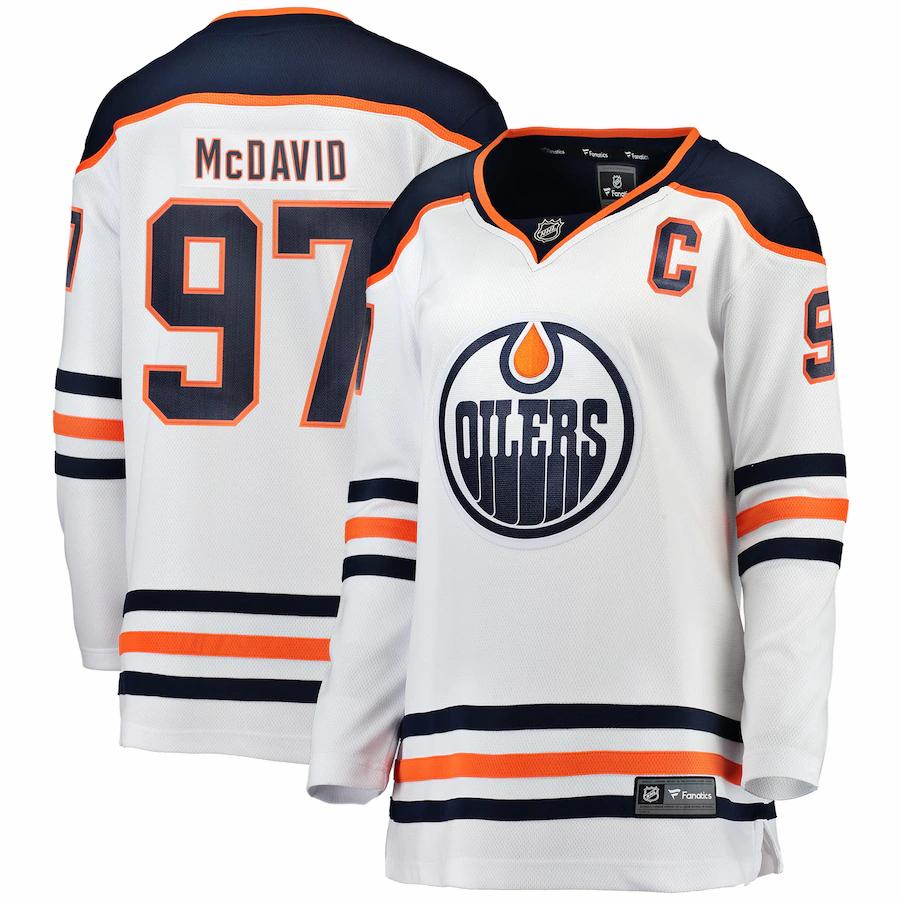 Connor Mcdavid Edmonton Oilers Fanatics Branded Womens Breakaway Player Jersey White