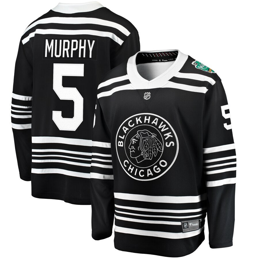 Connor Murphy Chicago Blackhawks Fanatics Branded 2019 Winter Classic Replica Player Jersey Black