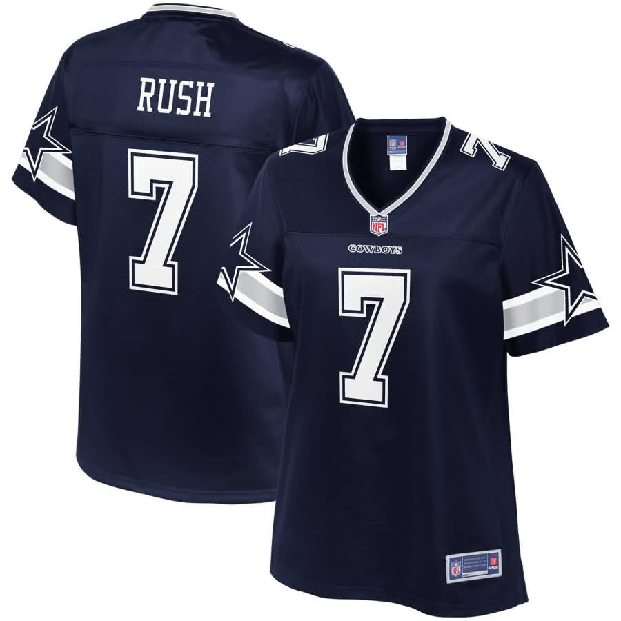 Cooper Rush Dallas Cowboys Nfl Pro Line Womens Team Color Player Jersey Navy