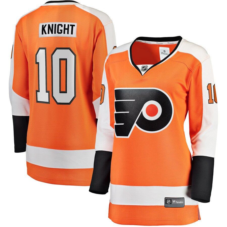 Corban Knight Philadelphia Flyers Fanatics Branded Womens Home Breakaway Player Jersey Orange
