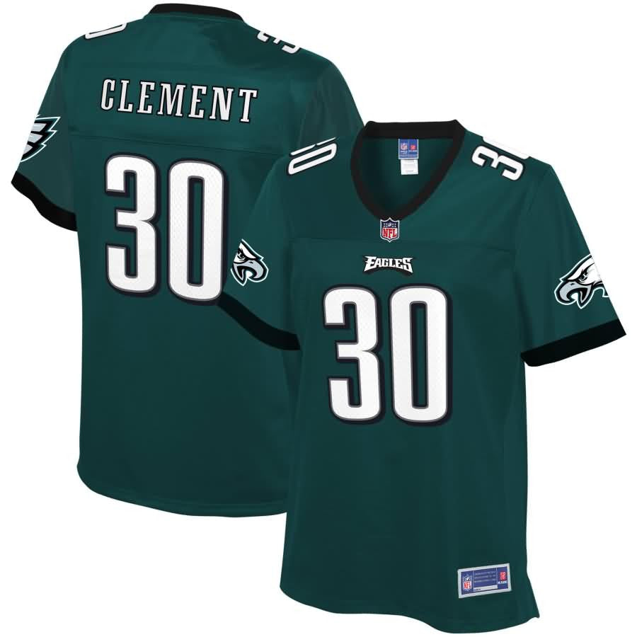 Corey Clement Philadelphia Eagles Nfl Pro Line Womens Team Color Player Jersey Midnight Green