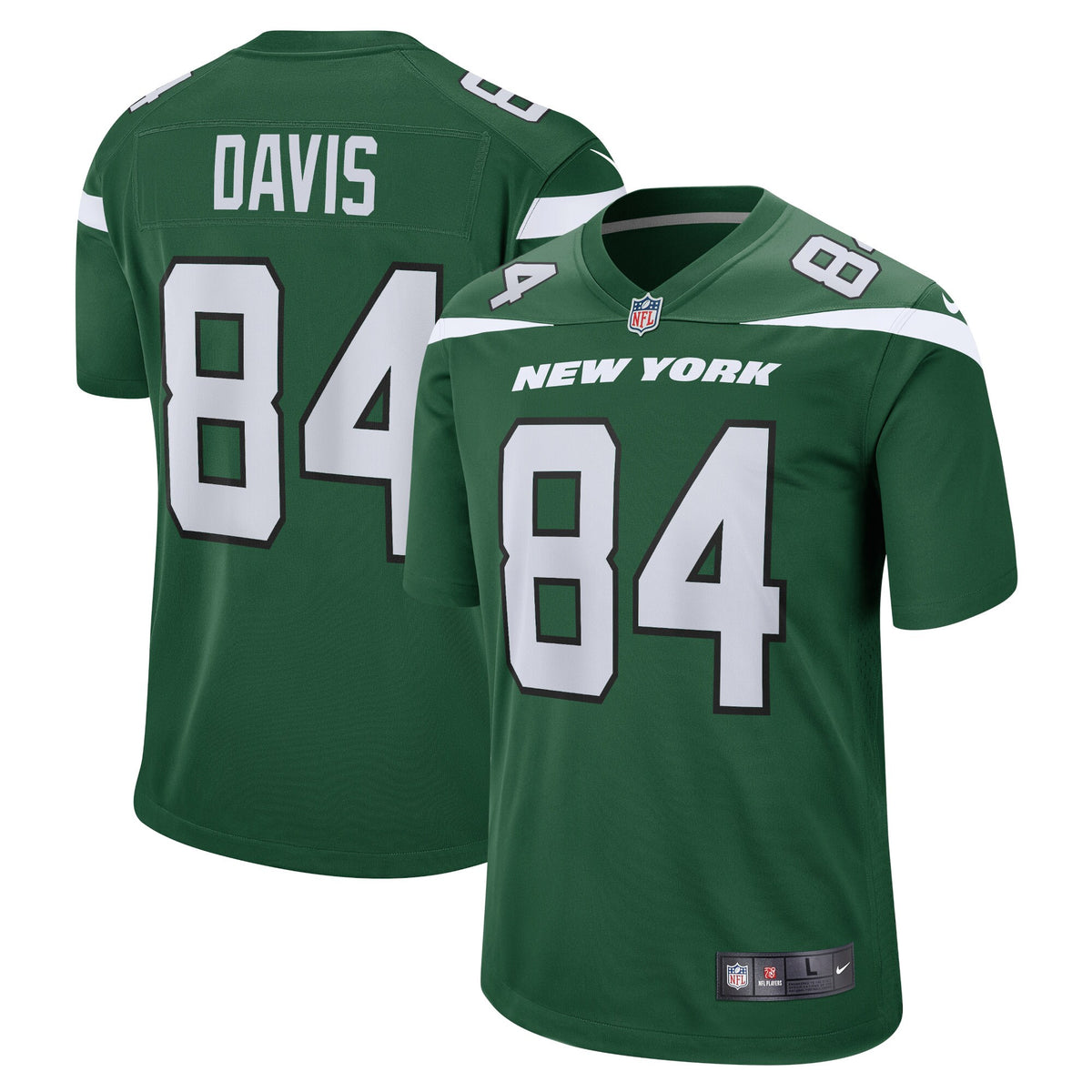 Corey Davis New York Jets Nike Game Jersey Gotham Green