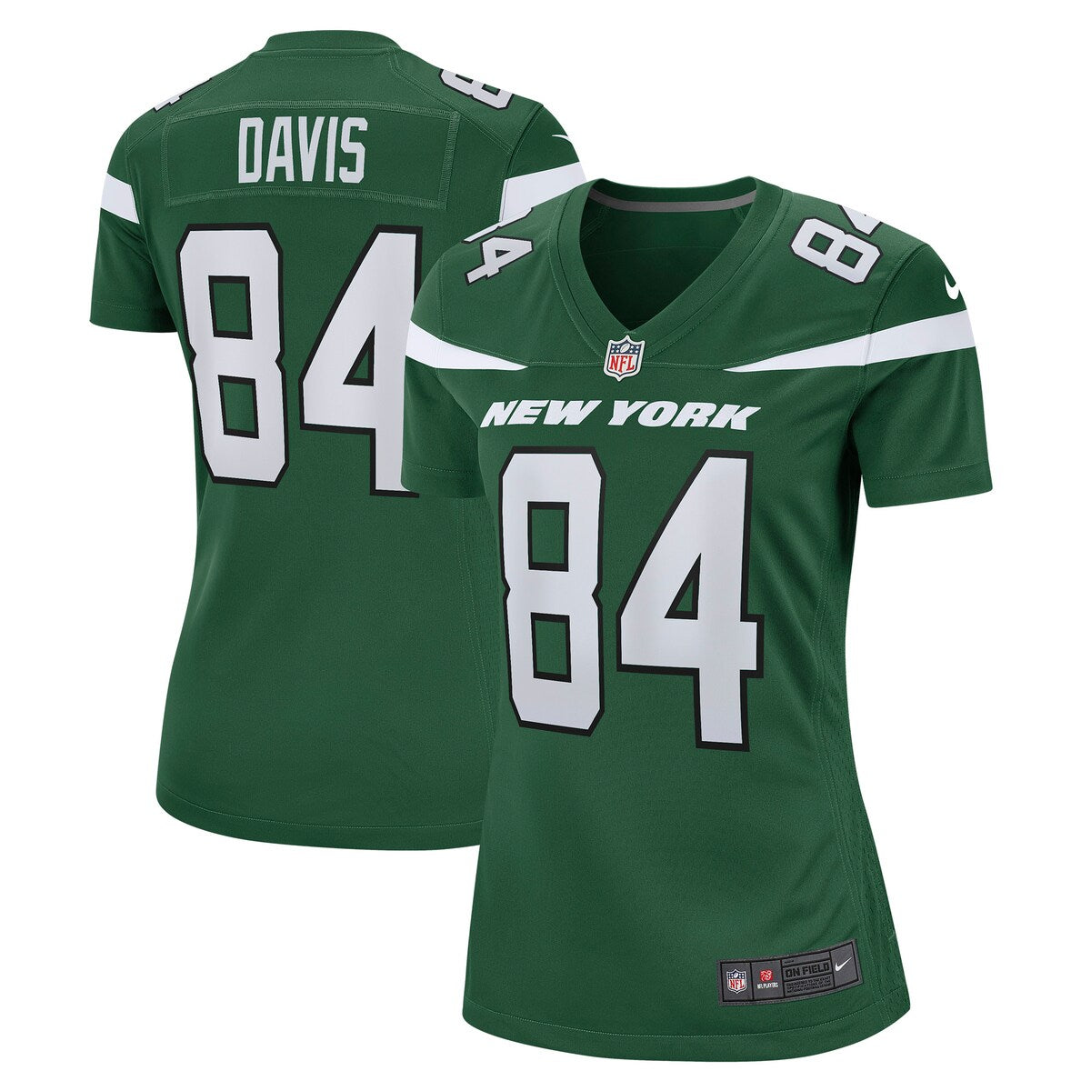 Corey Davis New York Jets Nike Womens Game Jersey Gotham Green