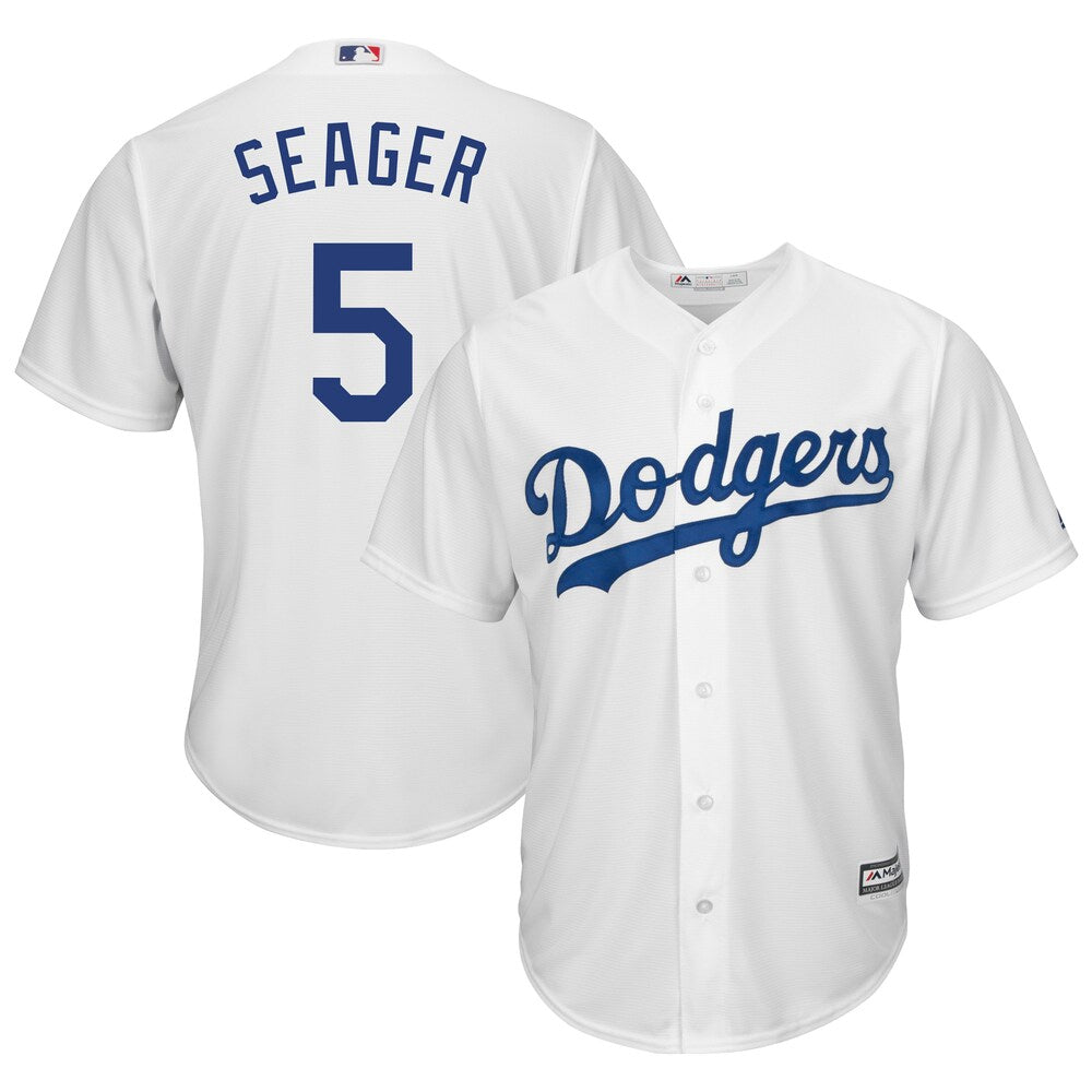 Corey Seager Los Angeles Dodgers Majestic Big Tall Home Cool Base Player Jersey White