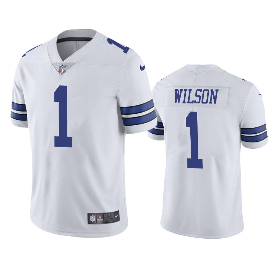 Cowboys Cedrick Wilson Vapor Limited White Jersey