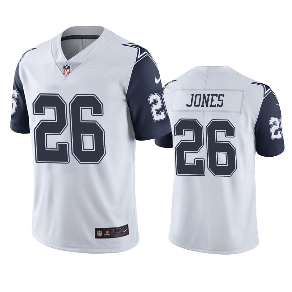 Cowboys Josh Jones White Color Rush Limited Jersey
