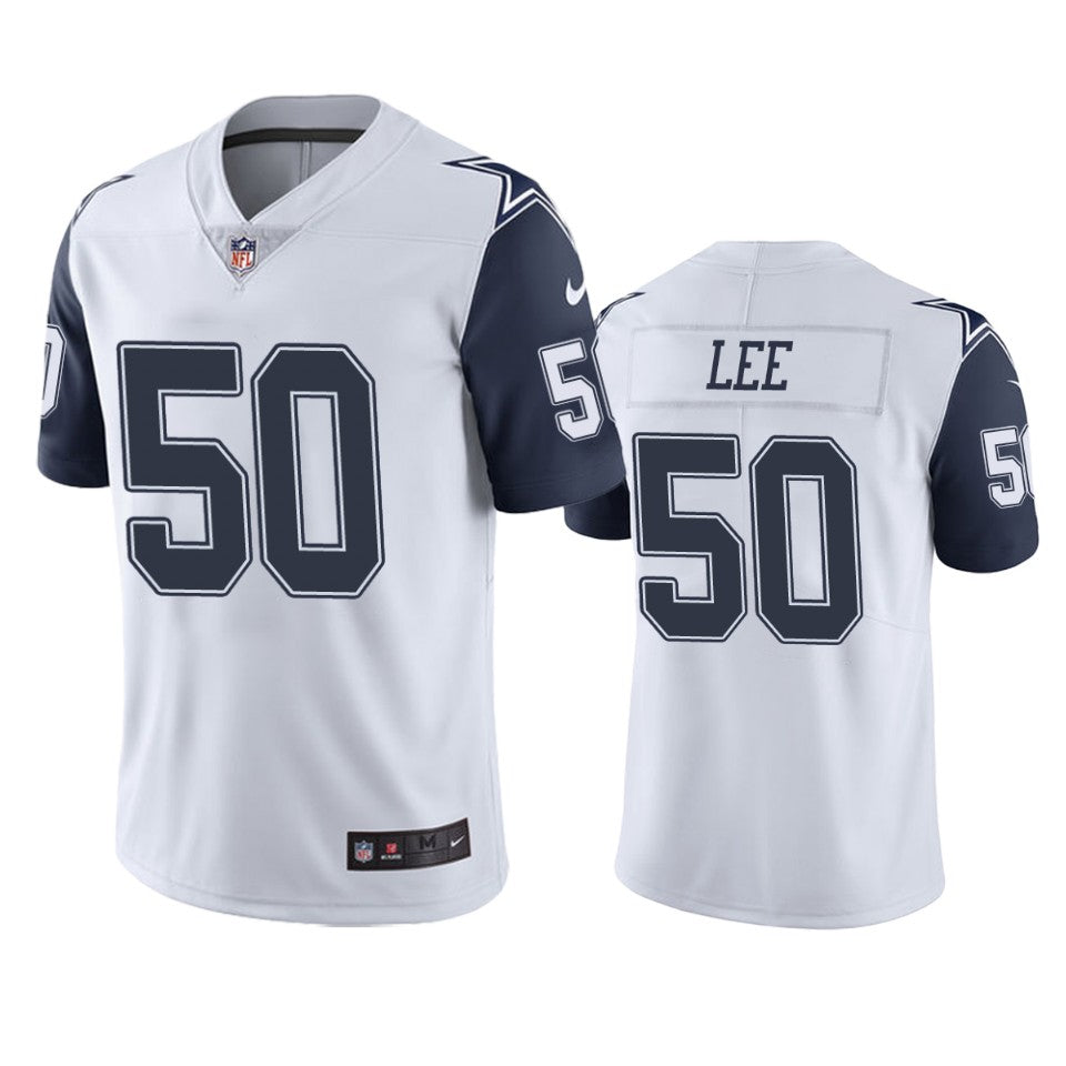 Cowboys Sean Lee White Color Rush Limited Jersey