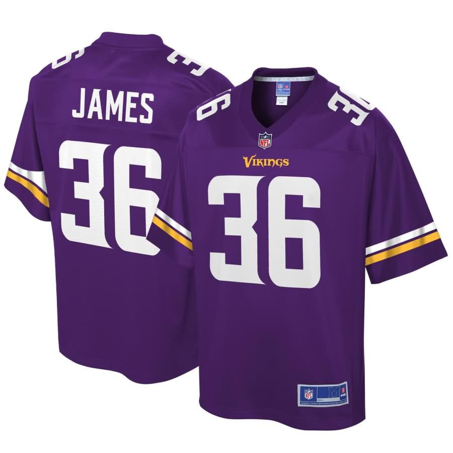 Craig James Minnesota Vikings Nfl Pro Line Player Jersey Purple