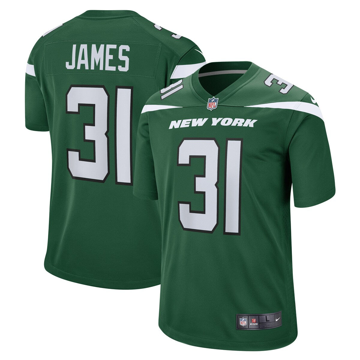 Craig James New York Jets Nike Womens Game Player Jersey Gotham Green
