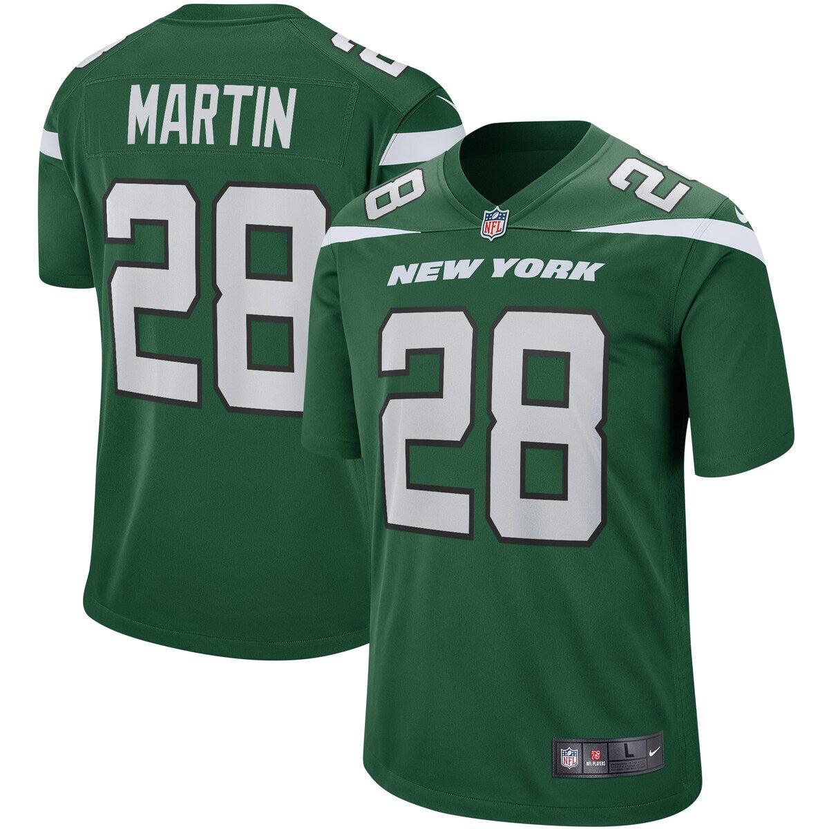 Curtis Martin New York Jets Nike Game Retired Player Jersey Gotham Green
