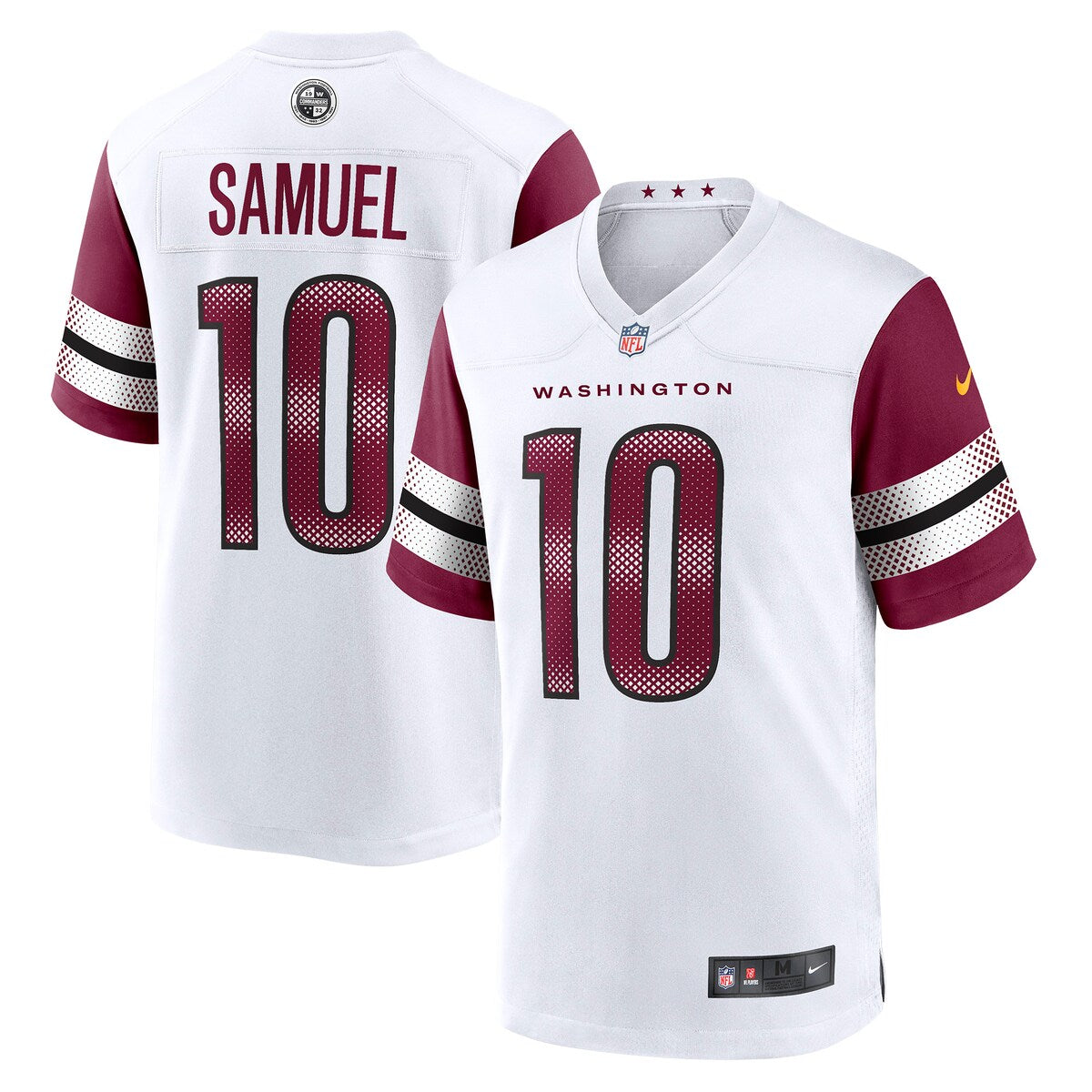 Curtis Samuel Washington Commanders Nike Away Game Player Jersey White