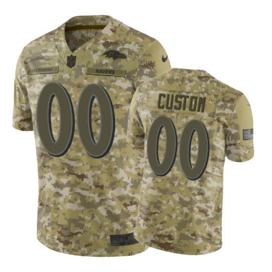 Custom Jersey Nfl Camo Baltimore Ravens