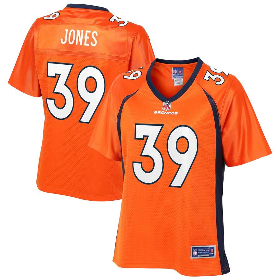 Cyrus Jones Denver Broncos Nfl Pro Line Womens Player Jersey Orange