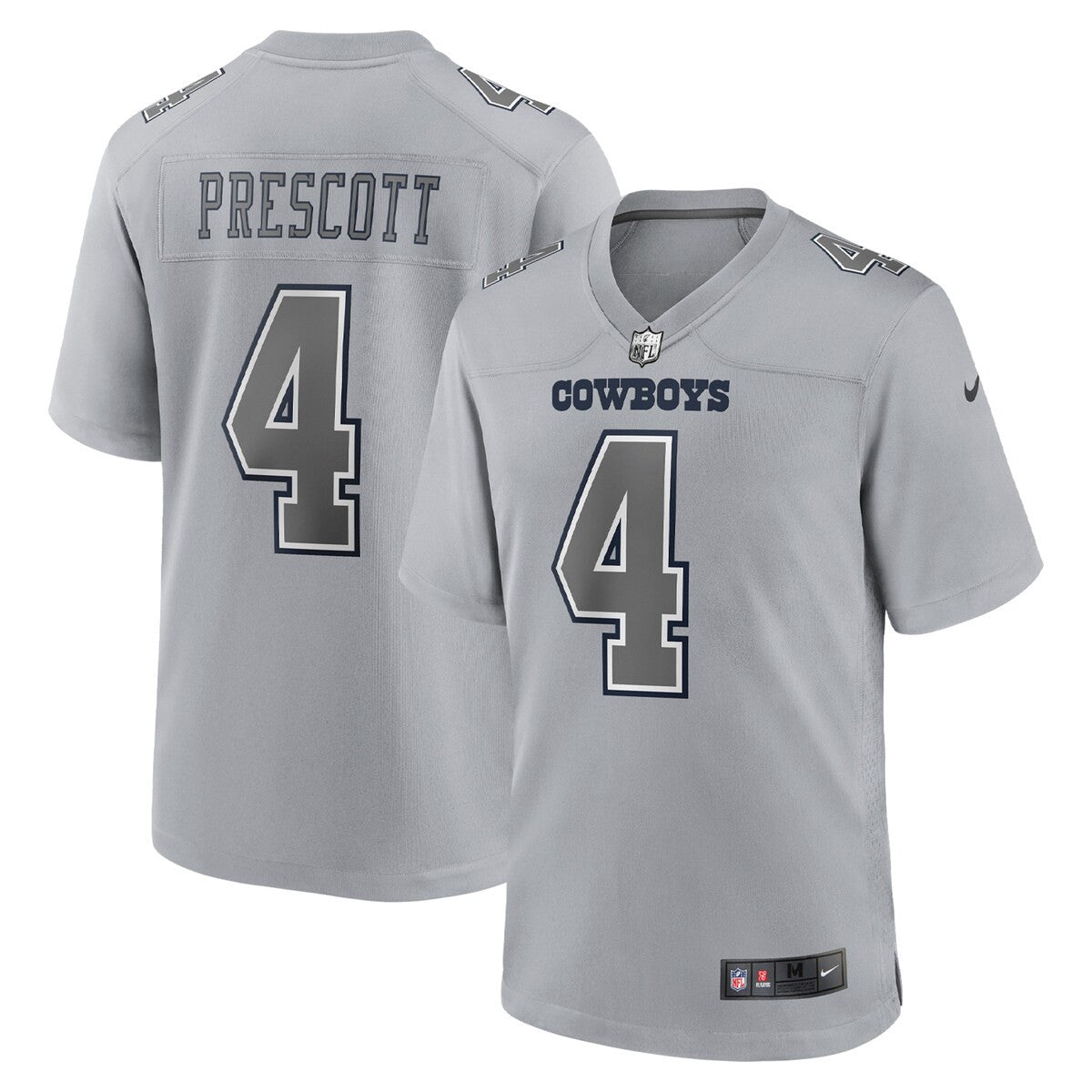 Dak Prescott Dallas Cowboys Nike Atmosphere Fashion Game Jersey Gray