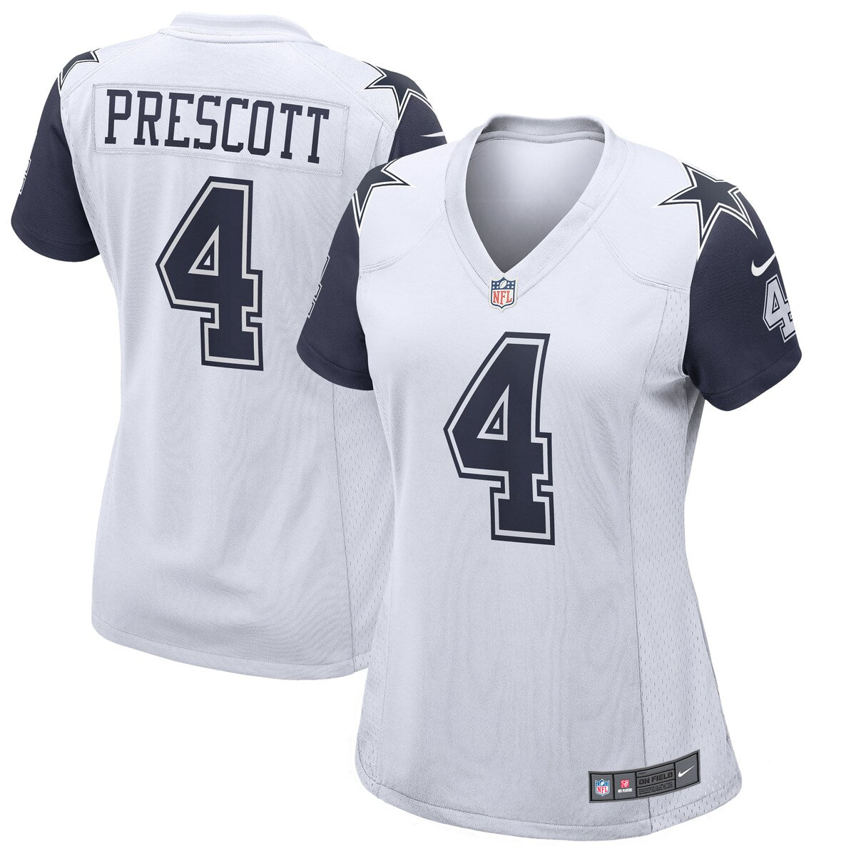 Dak Prescott Dallas Cowboys Nike Womens Alternate Game Jersey White