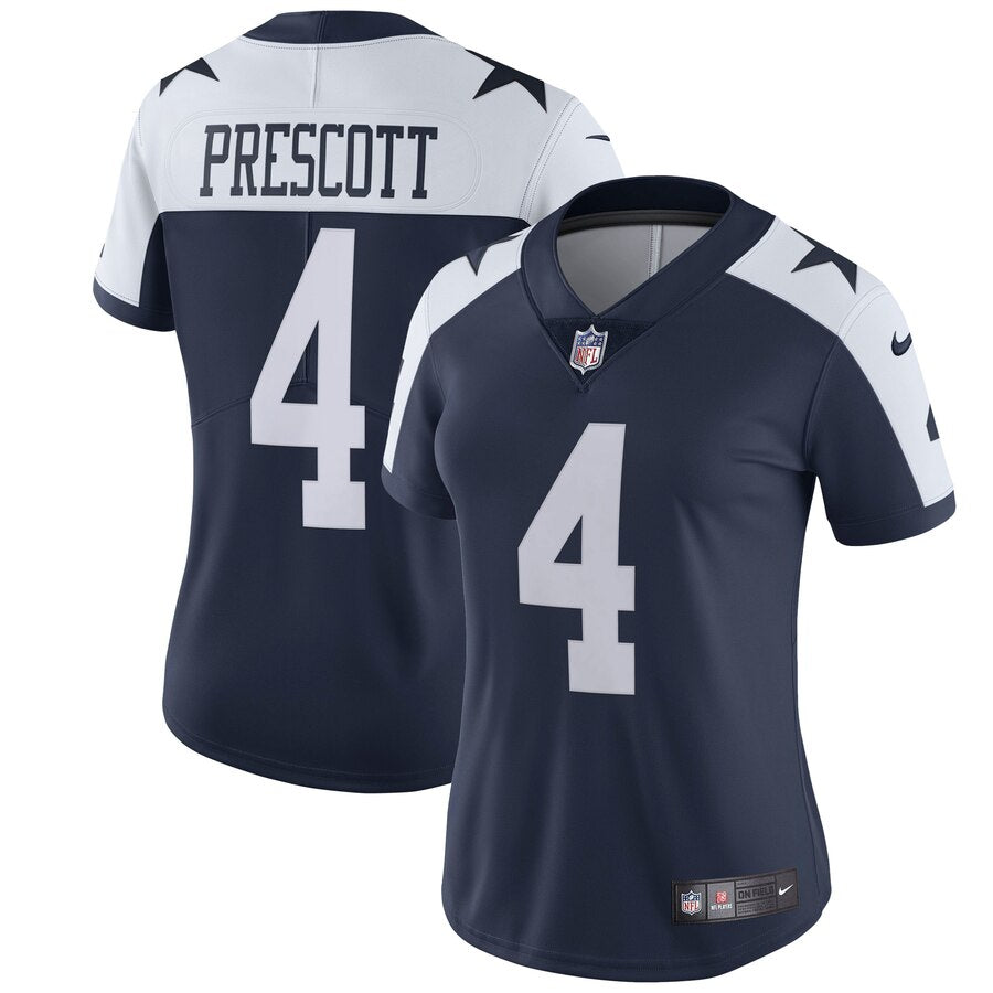 Dak Prescott Dallas Cowboys Nike Womens Alternate Vapor Untouchable Limited Jersey Navy