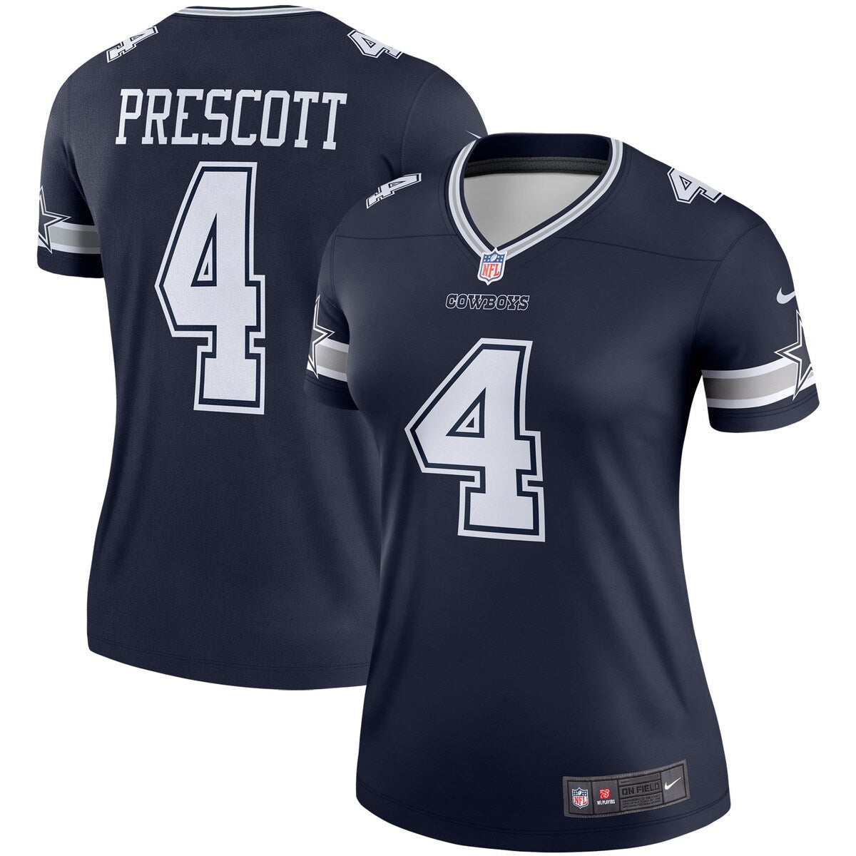 Dak Prescott Dallas Cowboys Nike Womens Legend Player Jersey Navy