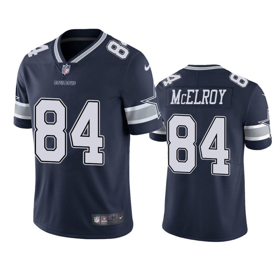 Dallas Cowboys 84 Codey Mcelroy Navy Vapor Untouchable Limited Jersey Mens