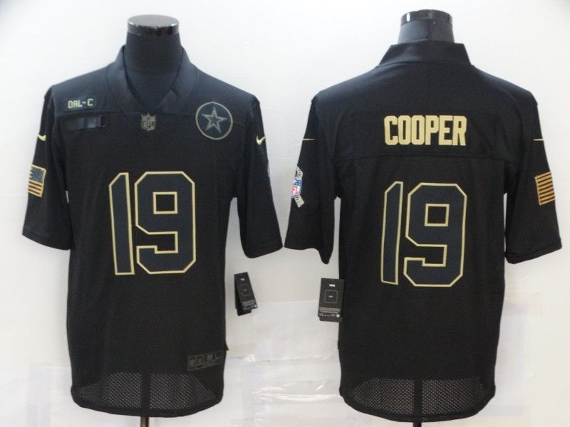 Dallas Cowboys Amari Cooper 19 Nfl 2020 Black Jersey