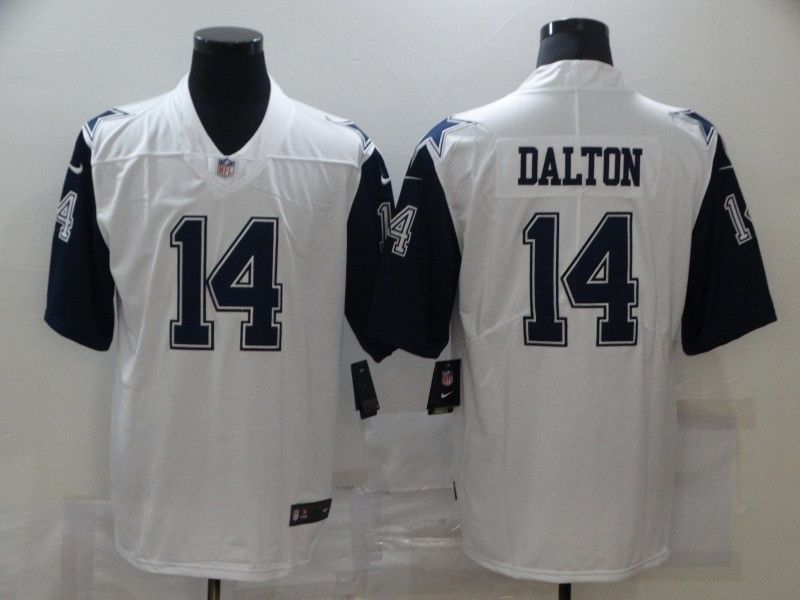 Dallas Cowboys Andy Dalton 14 2020 Nfl White Jersey Jersey