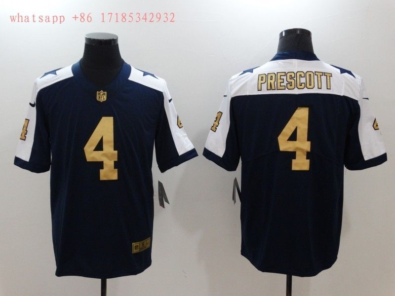 Dallas Cowboys Dak Prescott 4 2020 Nfl Blue Jersey Jersey
