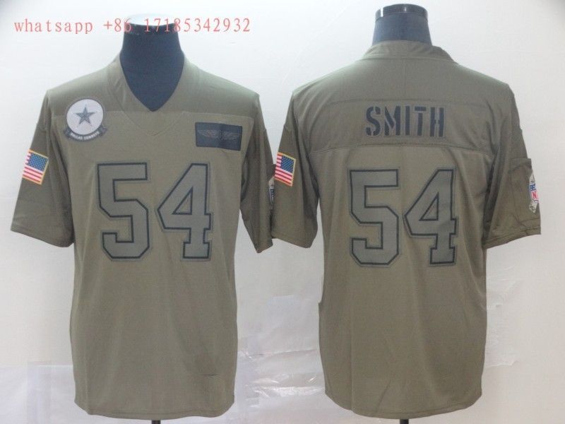 Dallas Cowboys Jaylon Smith 54 2020 Nfl Grey Jersey Jersey