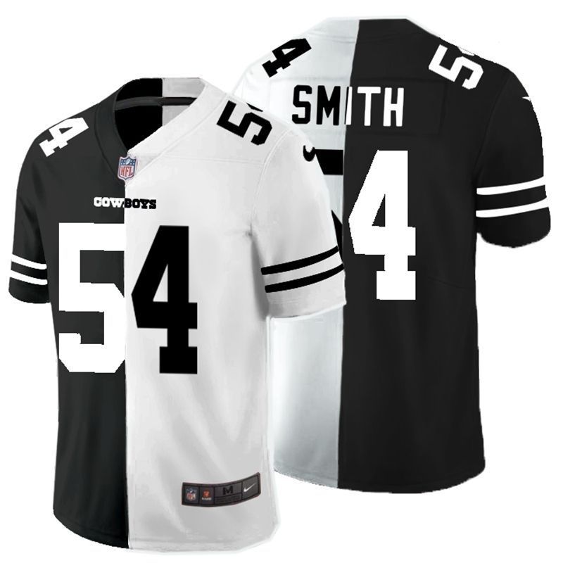 Dallas Cowboys Jaylon Smith 54 Nfl 2020 Black And White Jersey