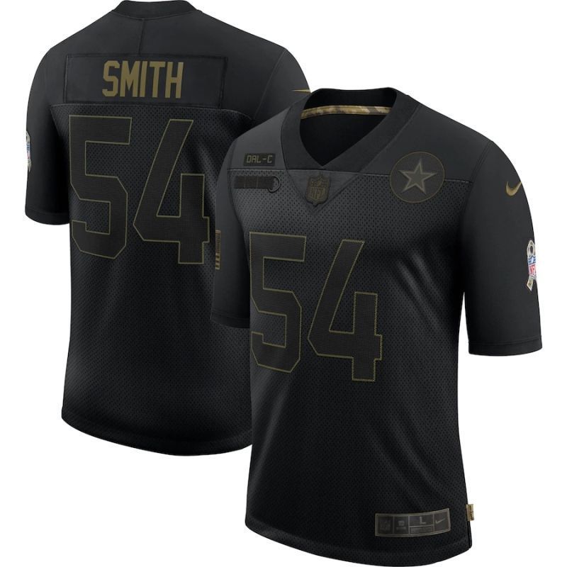 Dallas Cowboys Jaylon Smith 54 Nfl 2020 Black Jersey