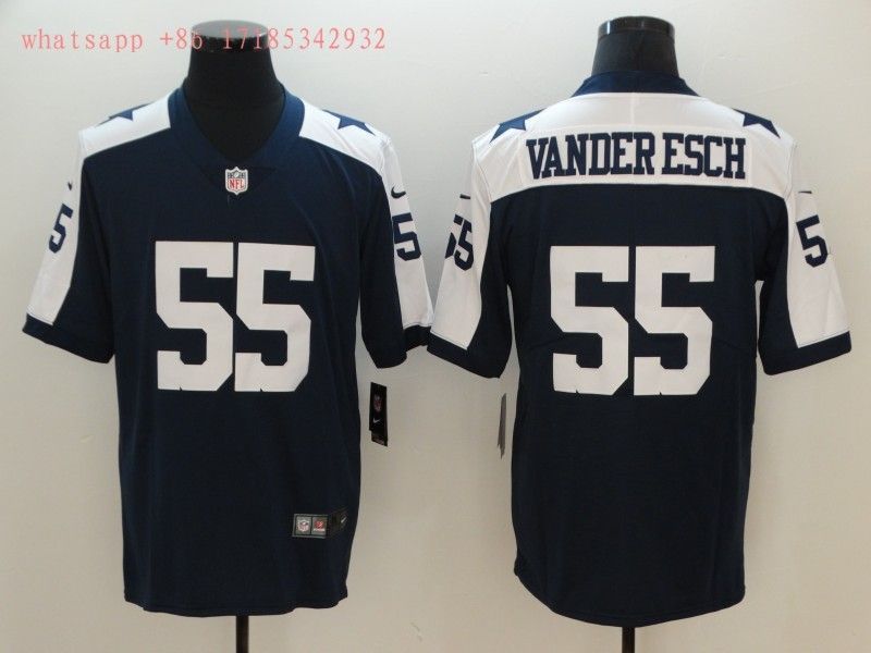 Dallas Cowboys Leighton Vander Esch 55 2020 Nfl Black Jersey Jersey