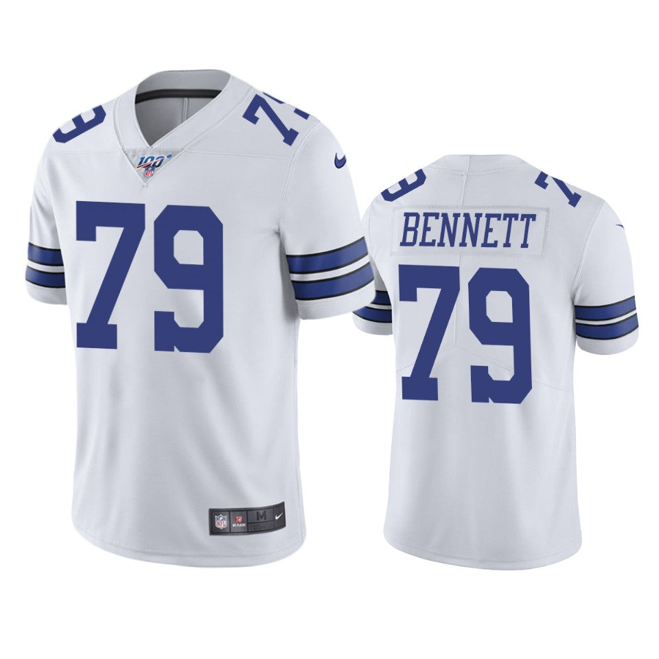 Dallas Cowboys Michael Bennett Mens 100th Season Vapor Limited Jersey