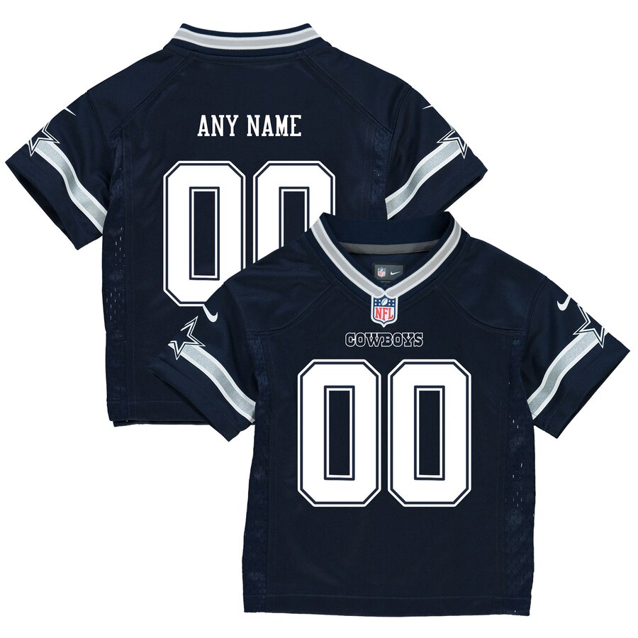Dallas Cowboys Nike Preschool Custom Game Jersey Navy