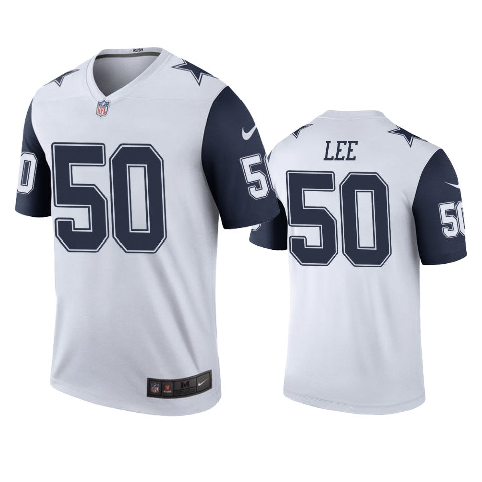 Dallas Cowboys Sean Lee White Color Rush Legend Jersey Mens