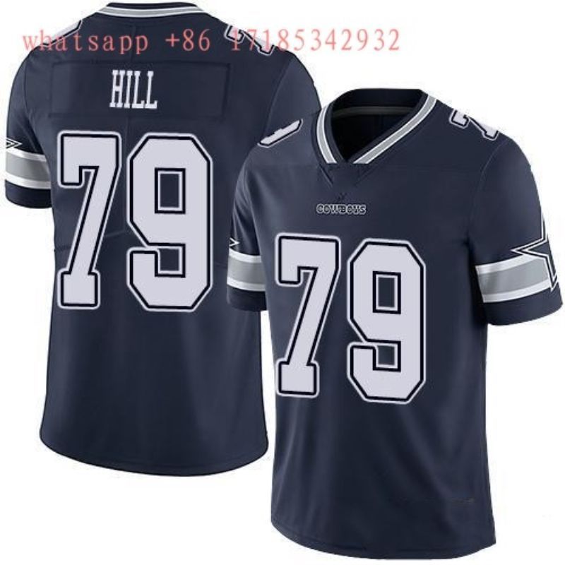 Dallas Cowboys Tony Hill 79 2020 Nfl Black Jersey Jersey