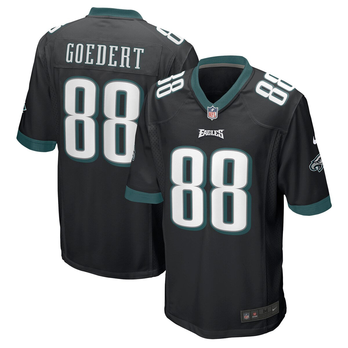 Dallas Goedert Philadelphia Eagles Nike Game Jersey Black