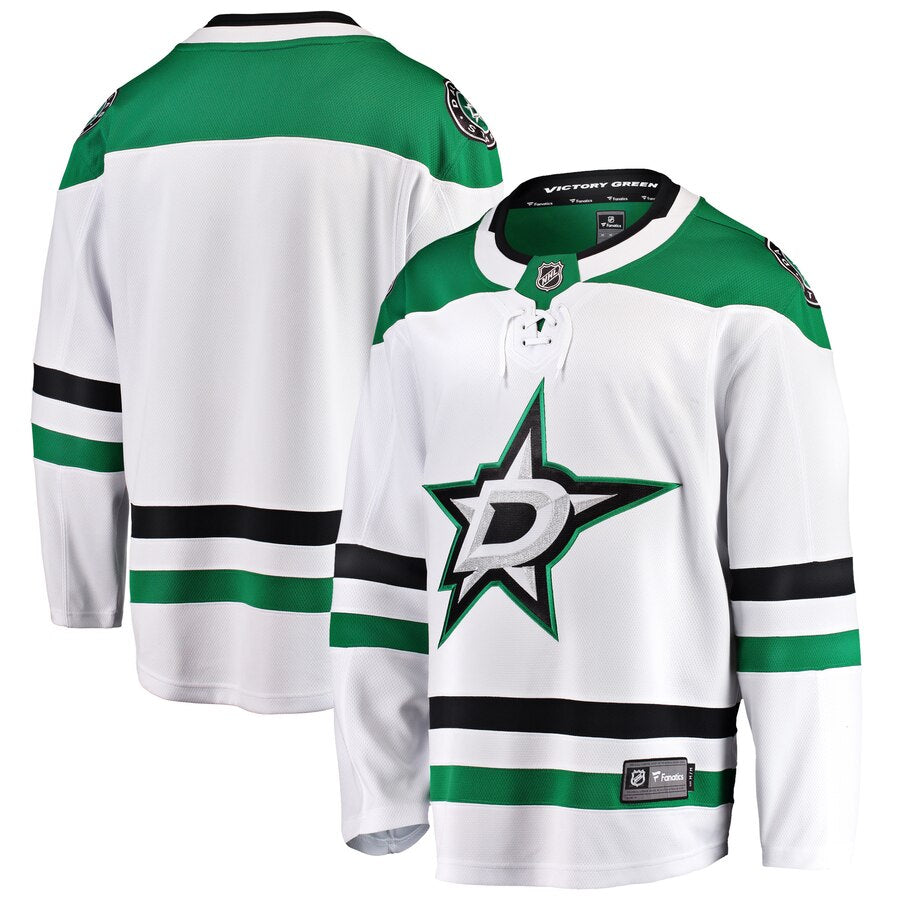 Dallas Stars Fanatics Branded Breakaway Away Jersey White