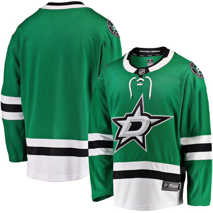 Dallas Stars Fanatics Branded Breakaway Home Jersey Green