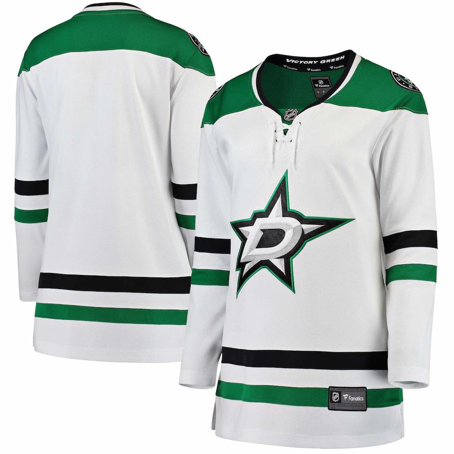 Dallas Stars Fanatics Branded Womens Away Breakaway Jersey White