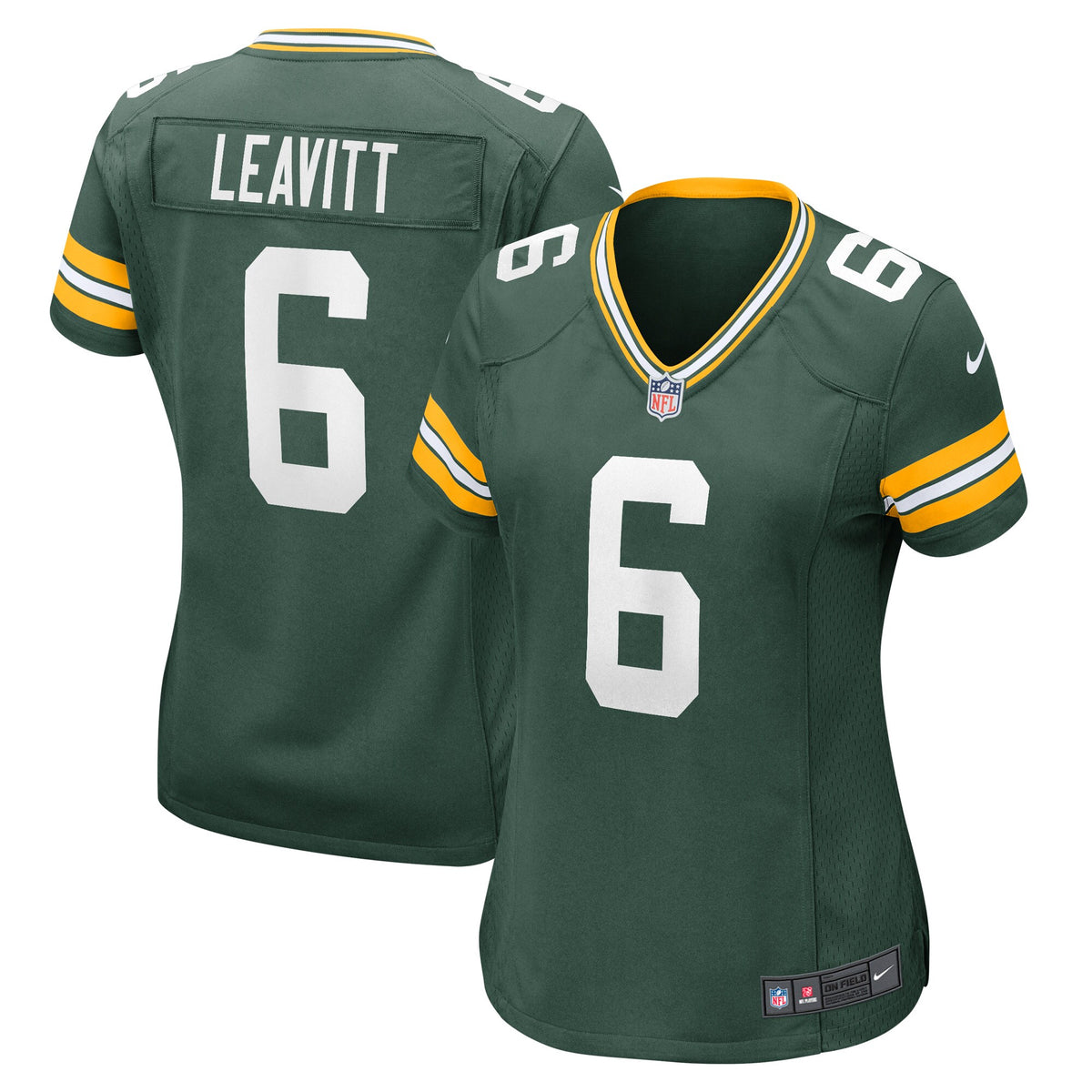 Dallin Leavitt Green Bay Packers Nike Womens Game Player Jersey Green