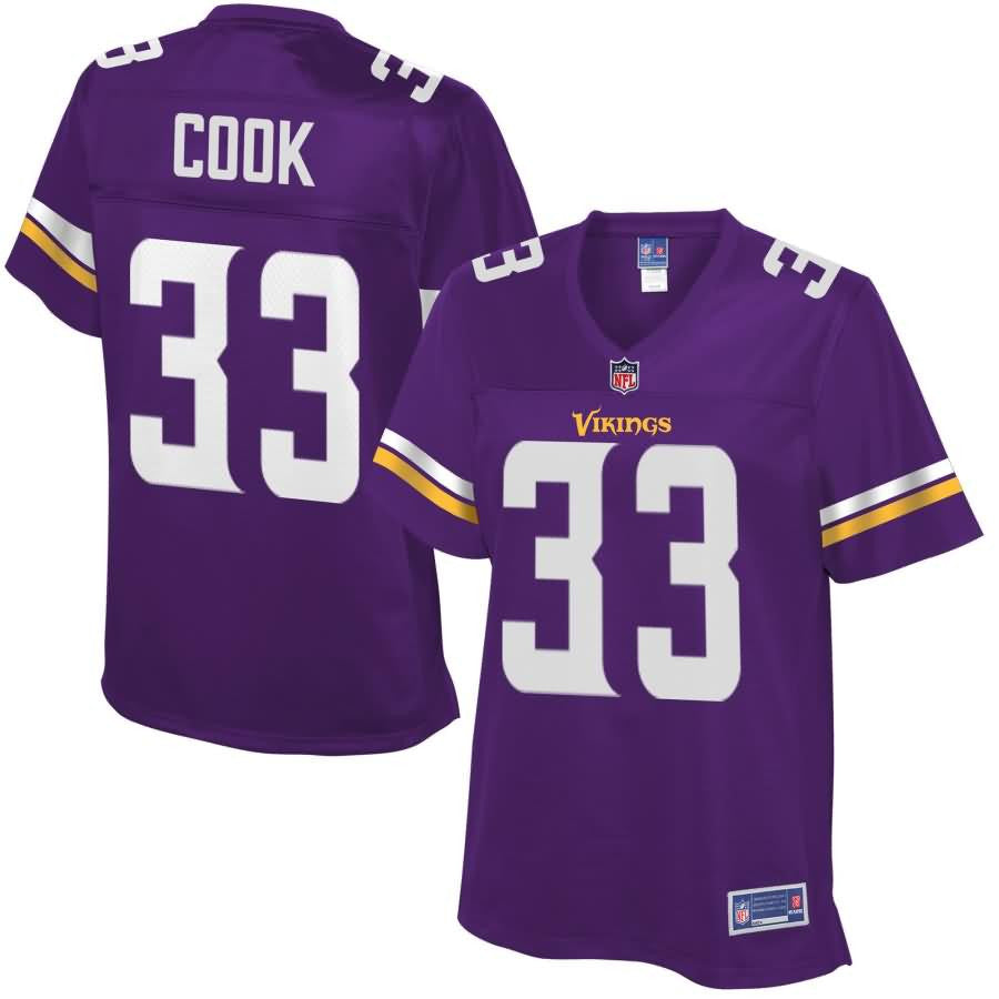 Dalvin Cook Minnesota Vikings Nfl Pro Line Womens Team Color Jersey Purple