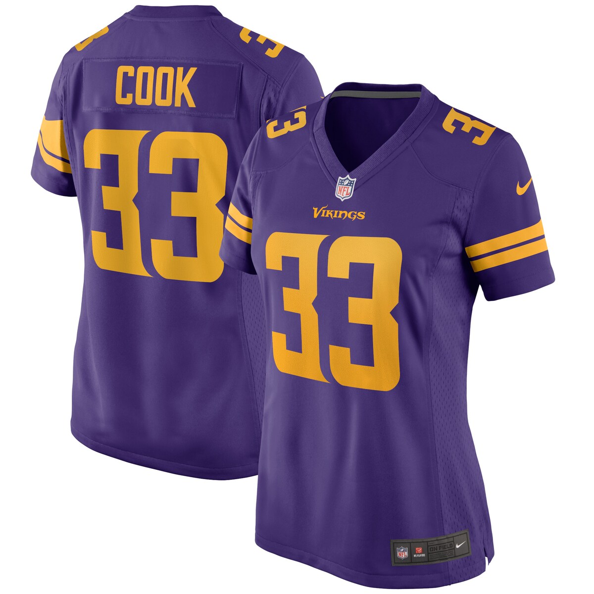 Dalvin Cook Minnesota Vikings Nike Womens Alternate Game Jersey Purple