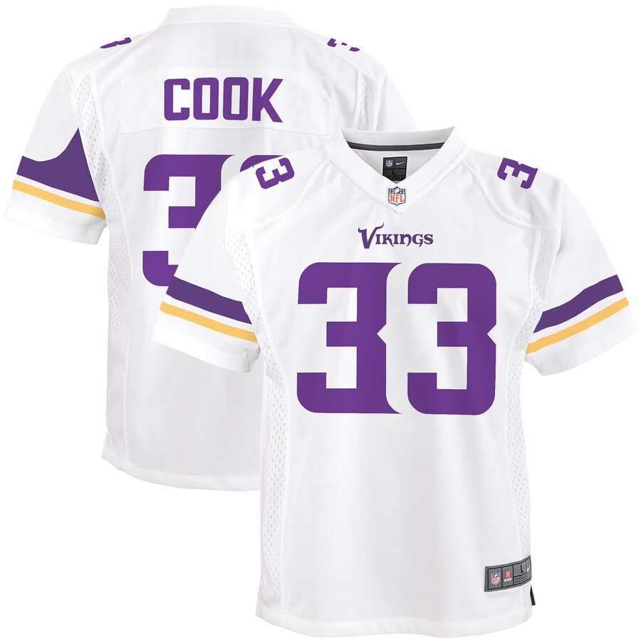 Dalvin Cook Minnesota Vikings Nike Youth 2018 Game Jersey White