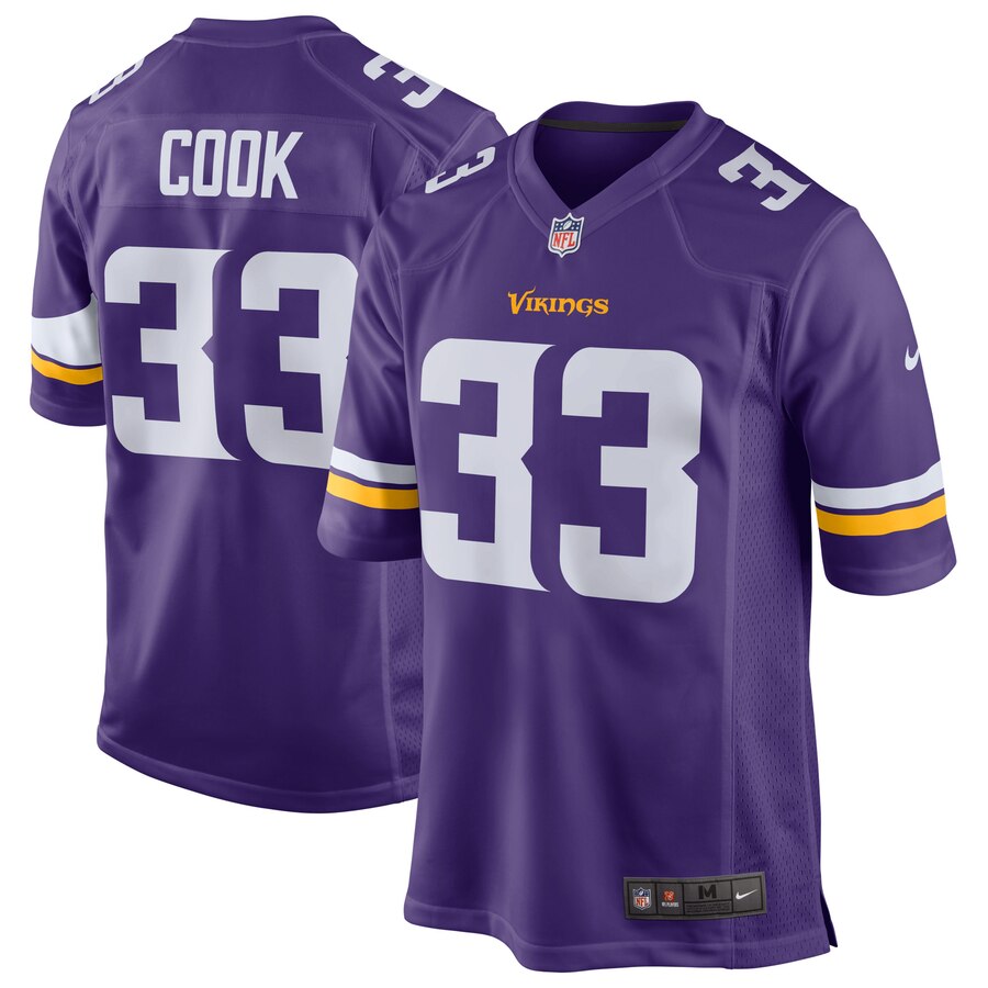 Dalvin Cook Minnesota Vikings Nike Youth Game Jersey Purple