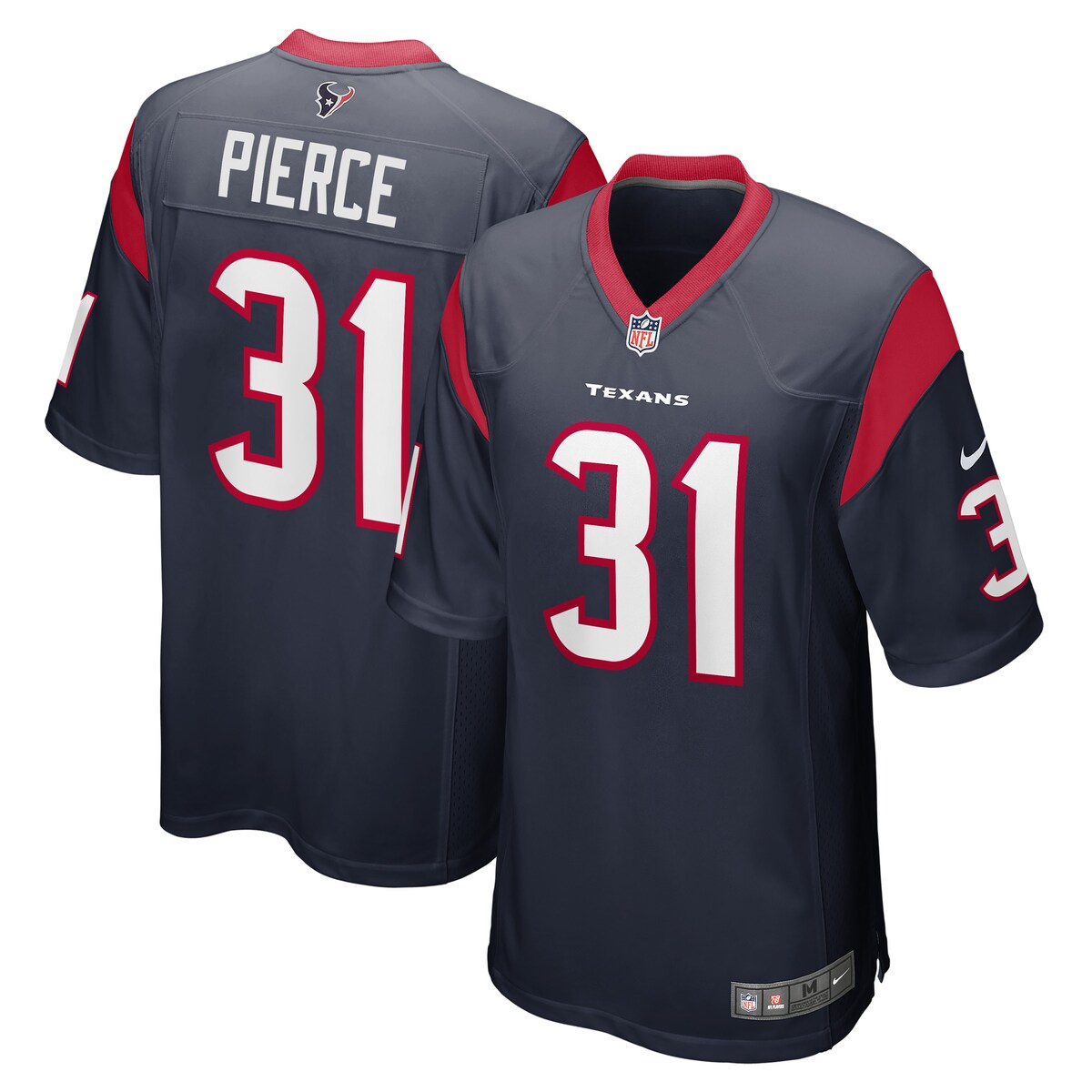 Dameon Pierce Houston Texans Nike Game Player Jersey Navy