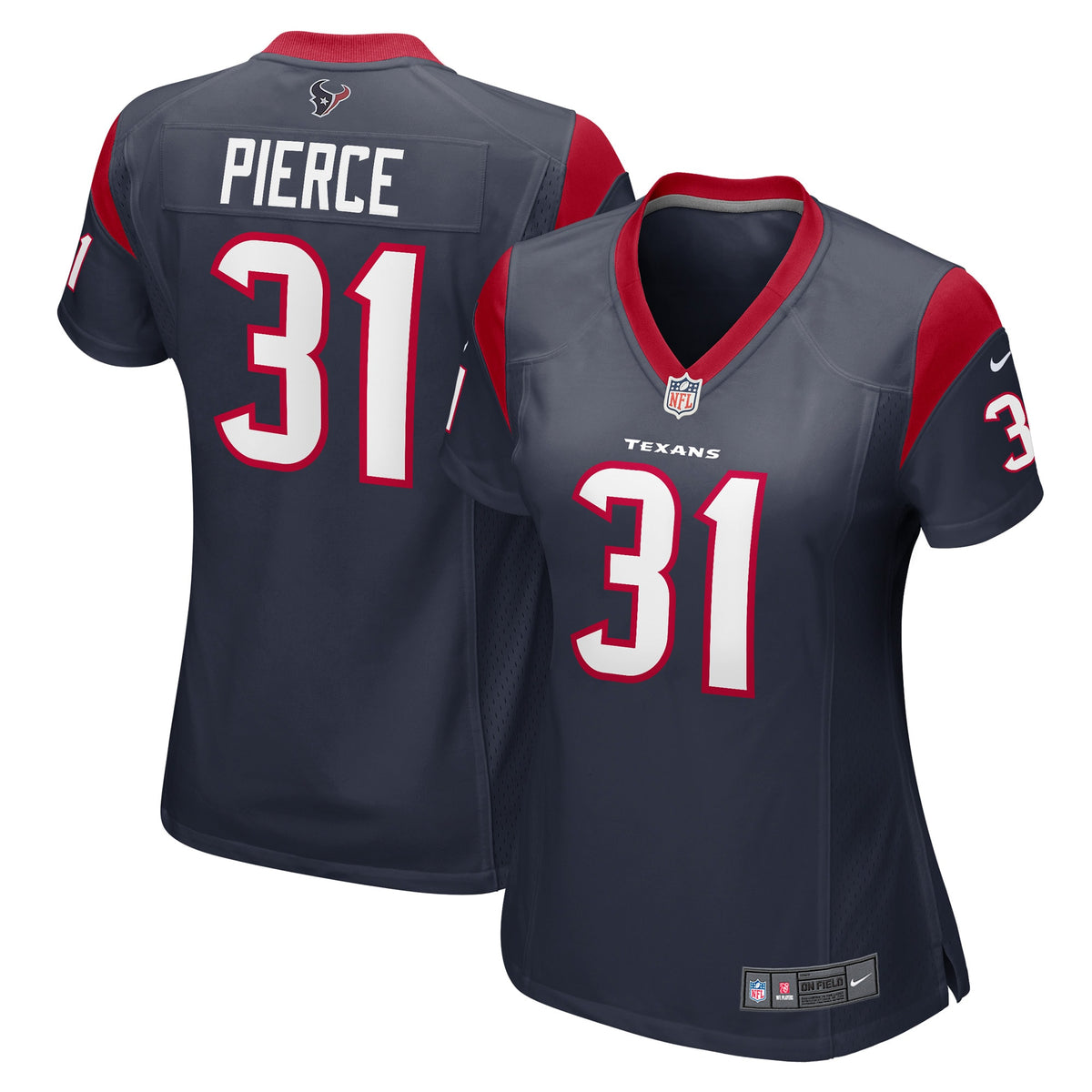 Dameon Pierce Houston Texans Nike Womens Game Player Jersey Navy