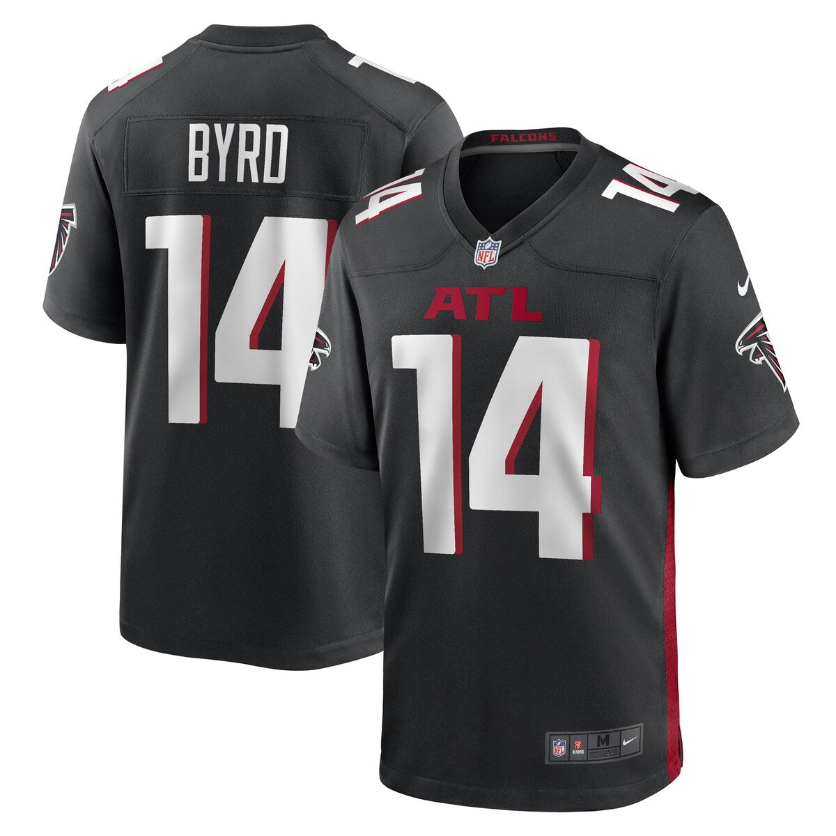 Damiere Byrd Atlanta Falcons Nike Game Player Jersey Black