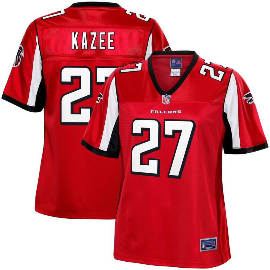 Damontae Kazee Atlanta Falcons Nfl Pro Line Womens Team Color Player Jersey Red